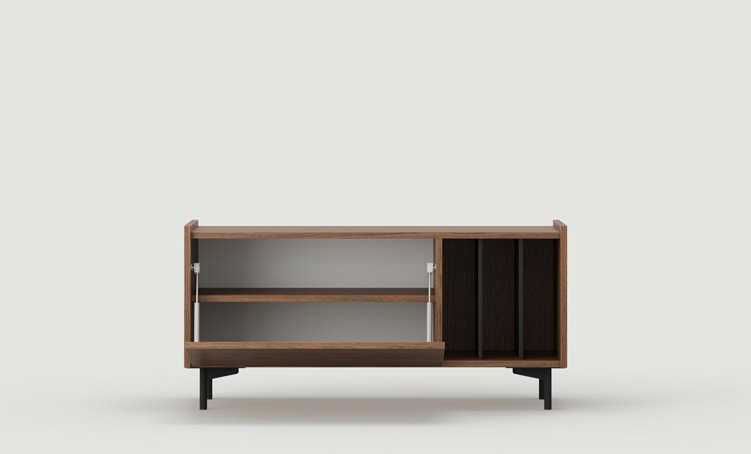 Armoire RTV SKRA SKR01
Couleur : Chêne rustique
Pieds : Noirs