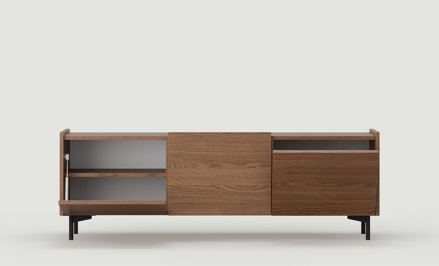 Armoire RTV SKRA SKR06
Couleur : Chêne rustique
Pied : Noir