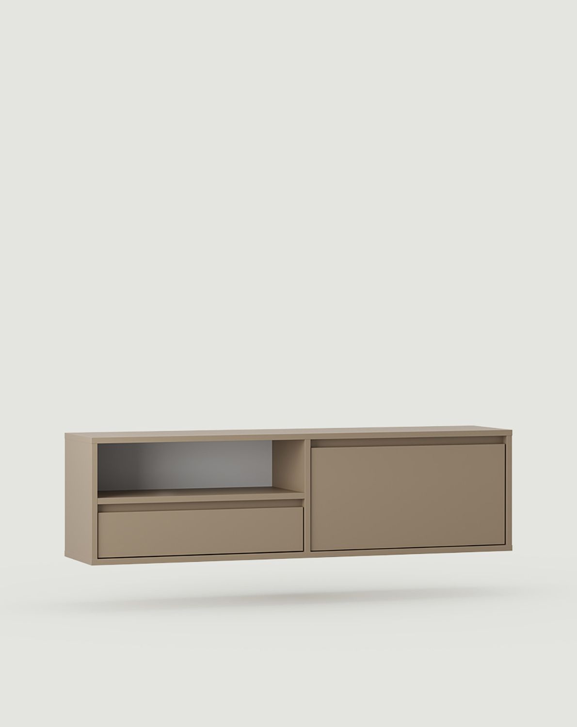 Armoire RTV murale UBBE WTV1
Couleur : Cappuccino
                            