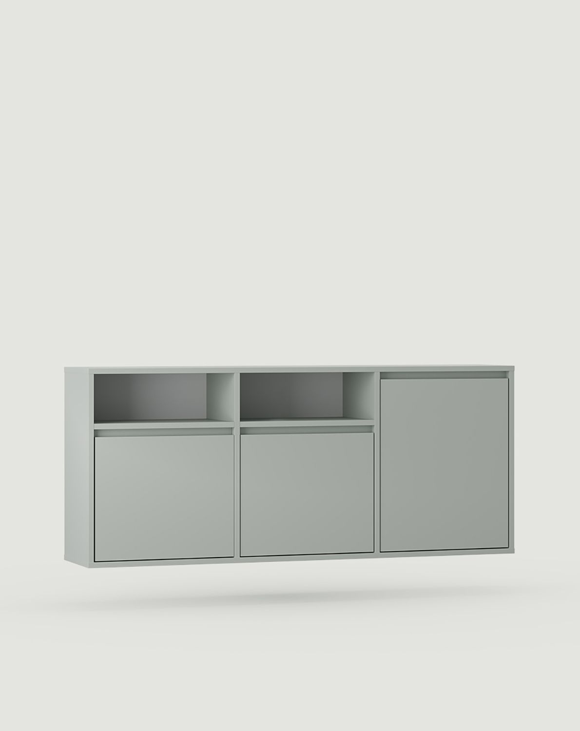 Armoire RTV murale UBBE WTV3
Couleur : pistache au lait
                            