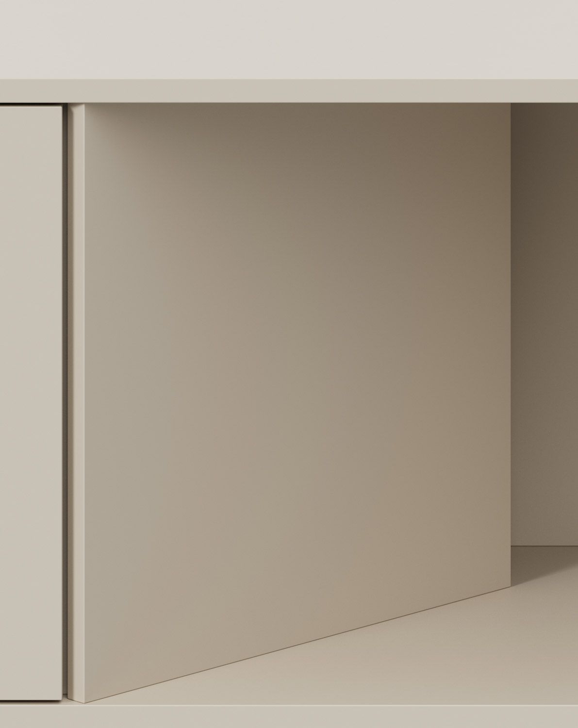 Armoire RTV YUTO YTV02
Couleur : Beige Champagne