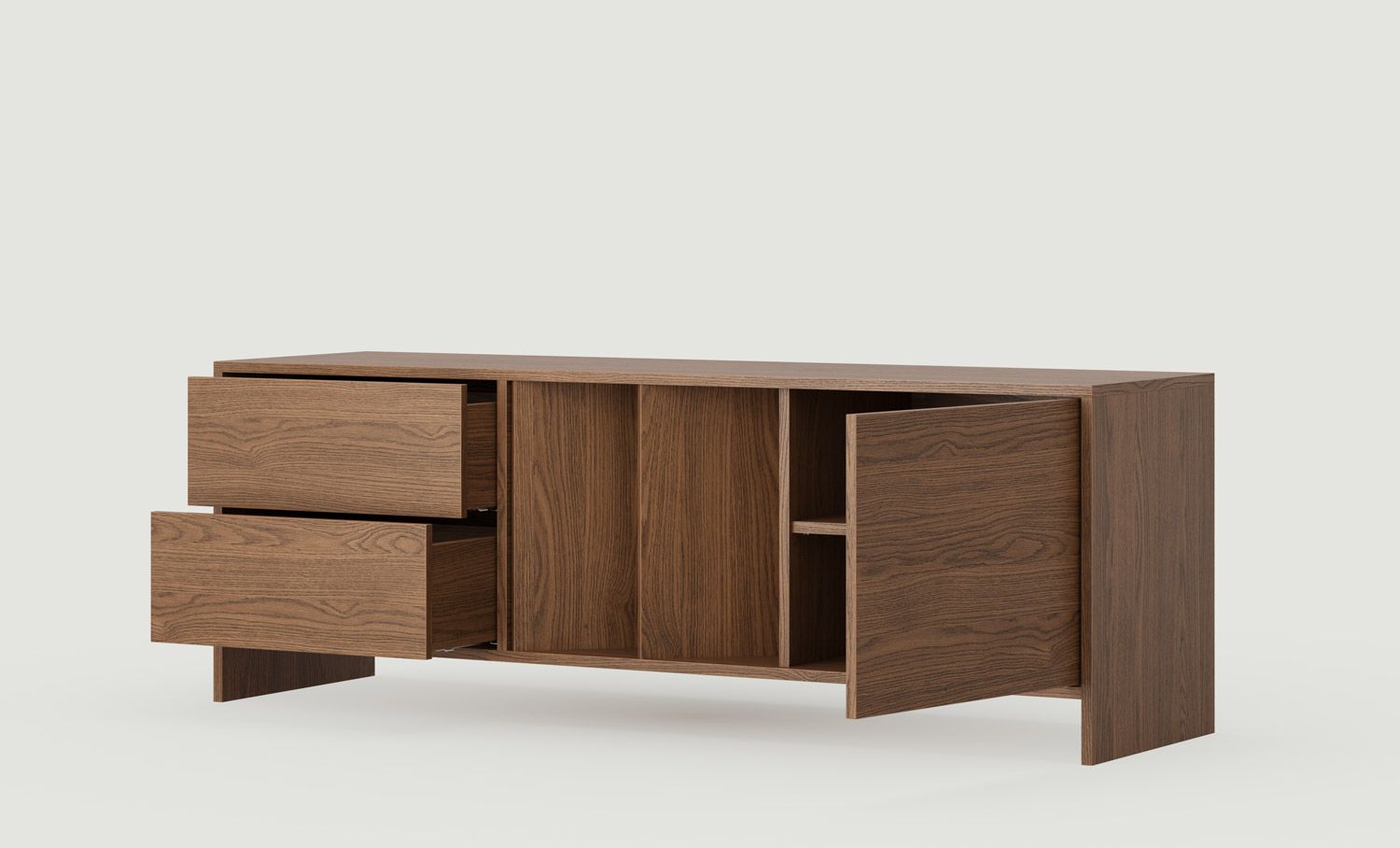 Armoire RTV YUTO YTV03
Couleur : Chêne rustique