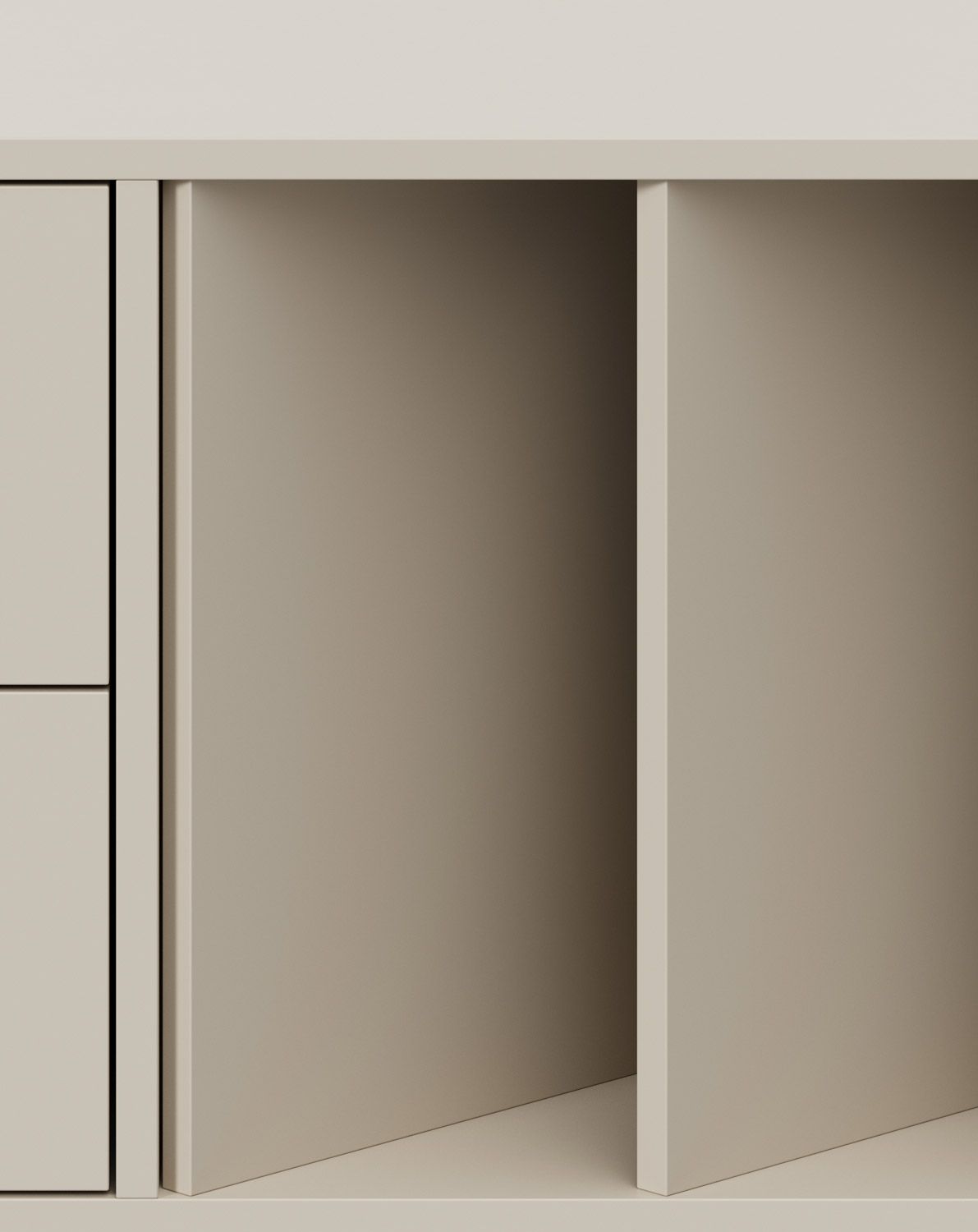 Armoire RTV YUTO YTV03
Couleur : Beige Champagne