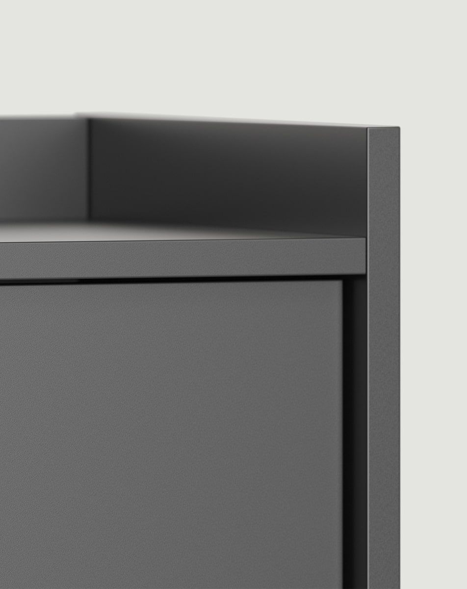 Armoire SIGI avec lavabo OMNIRES SU01
Couleur : Gris diamant
                            