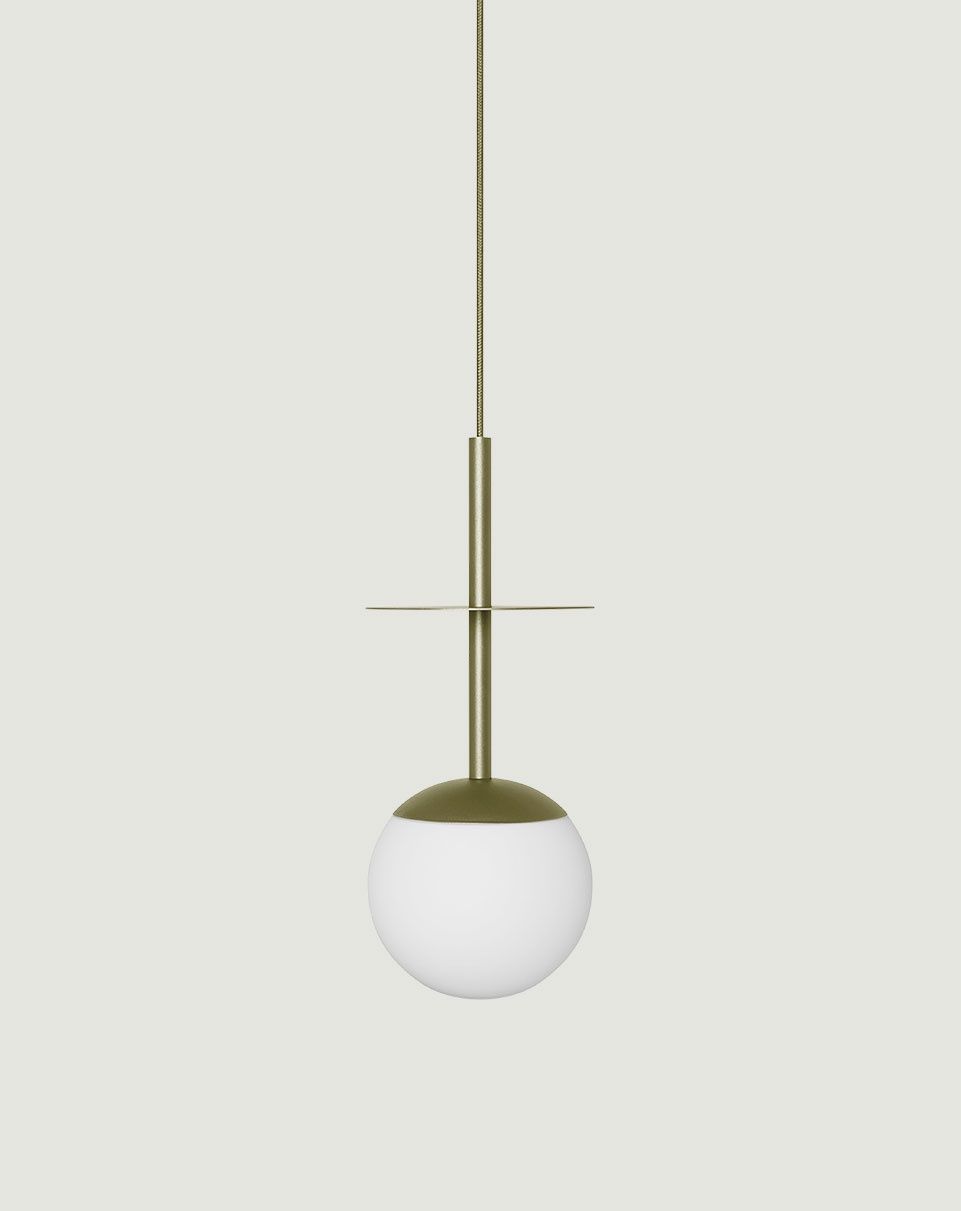 PLAAT Plafonnier vert olive