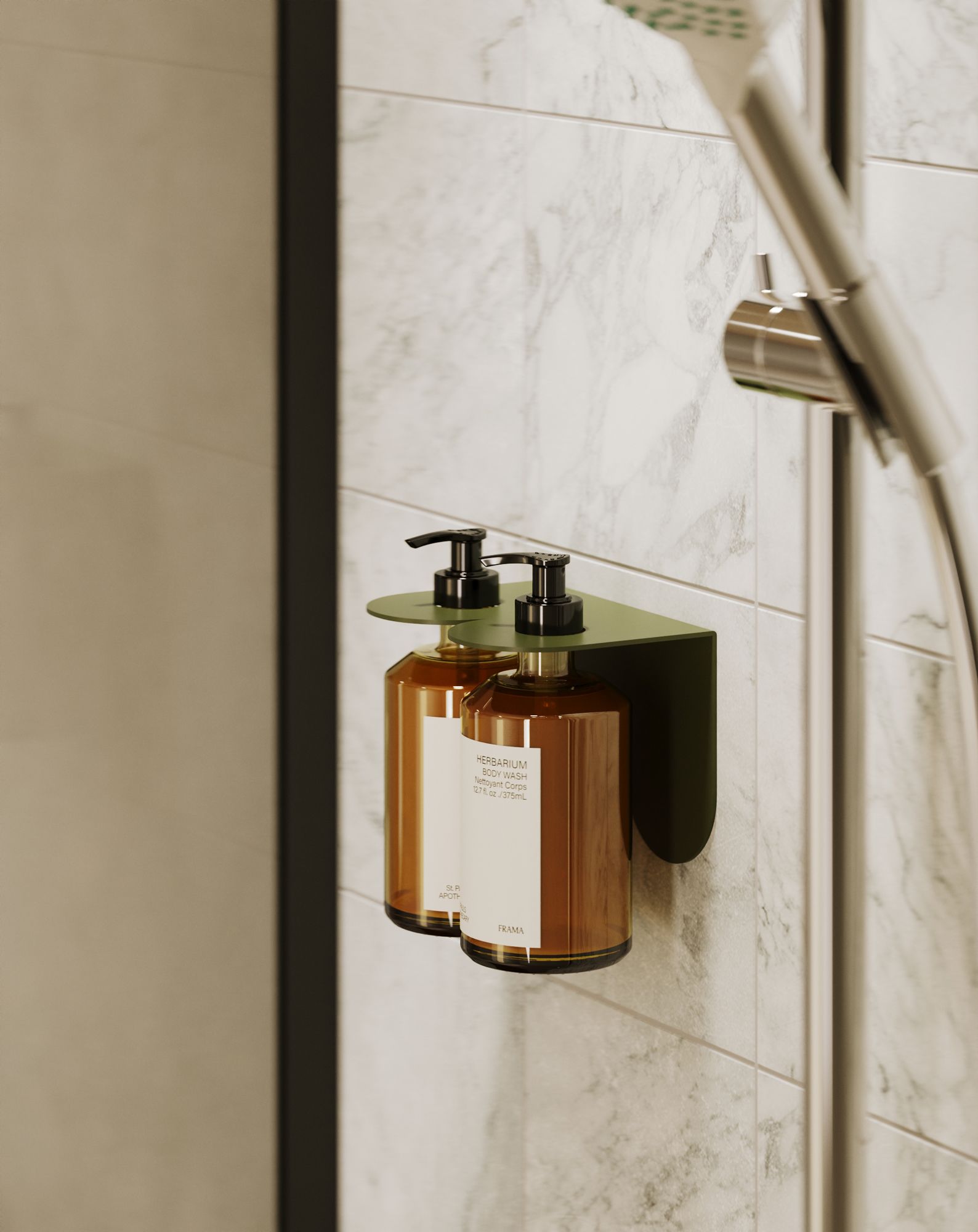 Support pour double distributeur de savon LAYERS LAY91
