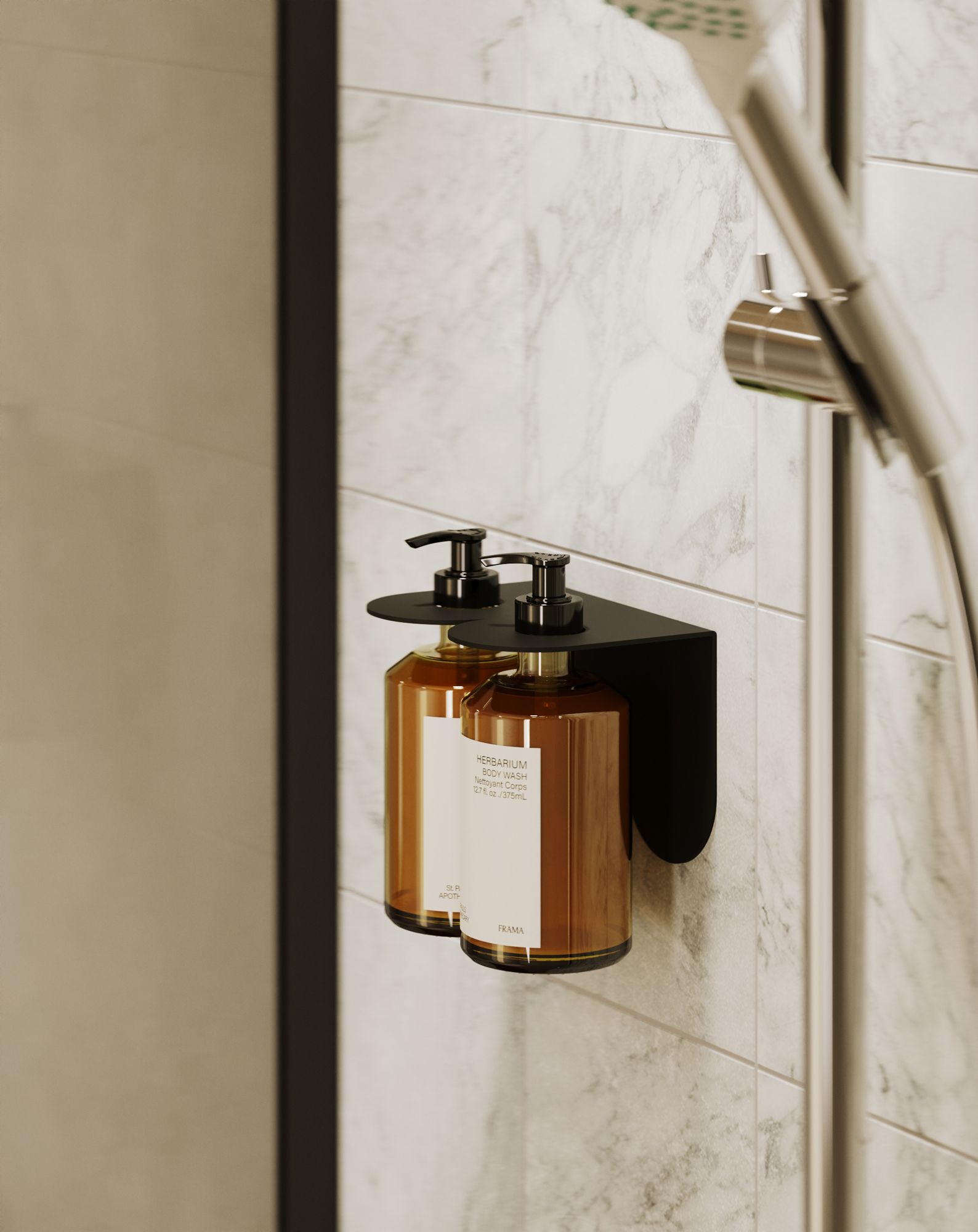 Support pour double distributeur de savon LAYERS LAY91