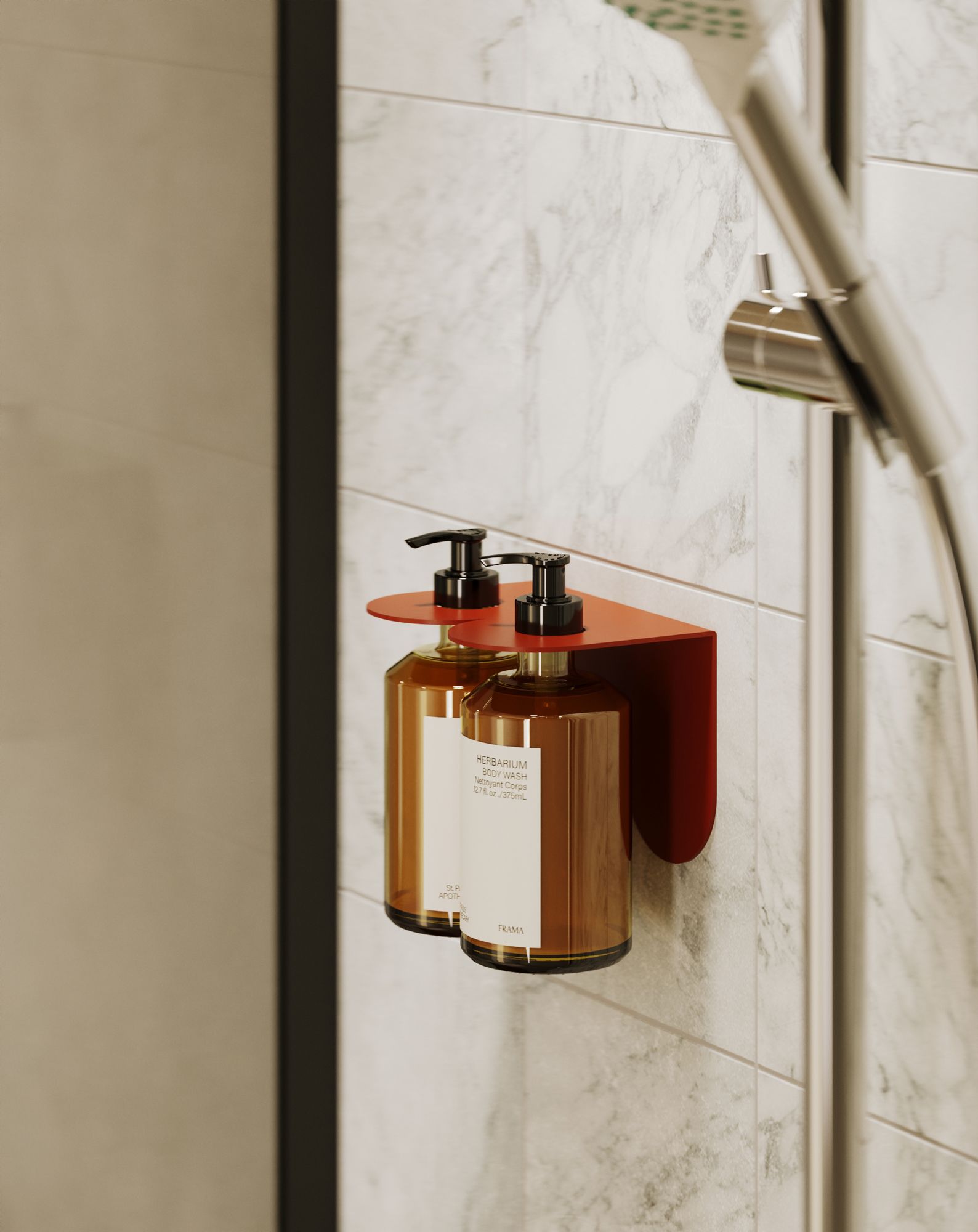 Support pour double distributeur de savon LAYERS LAY91