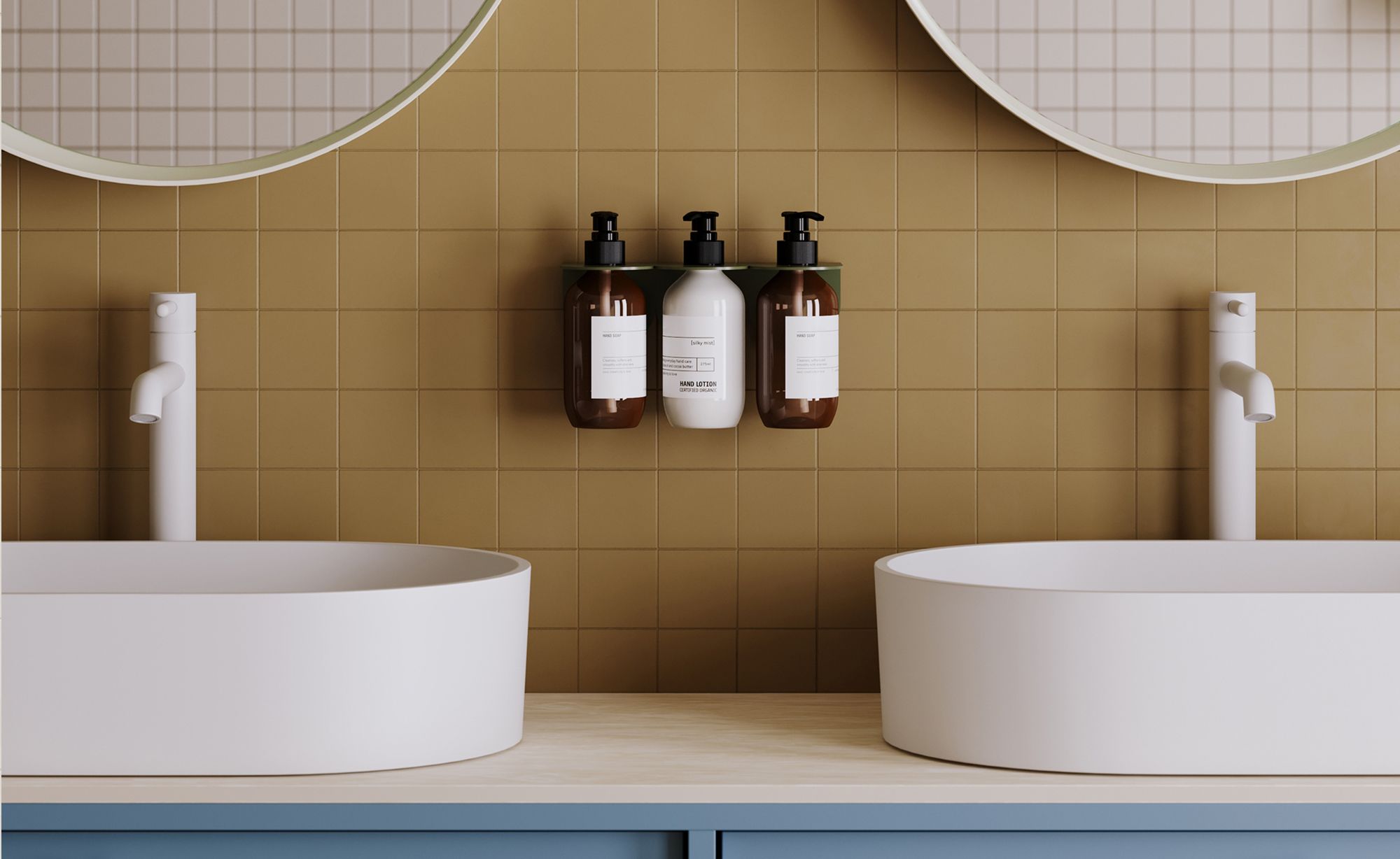 Support pour distributeur de savon triple LAYERS LAY92