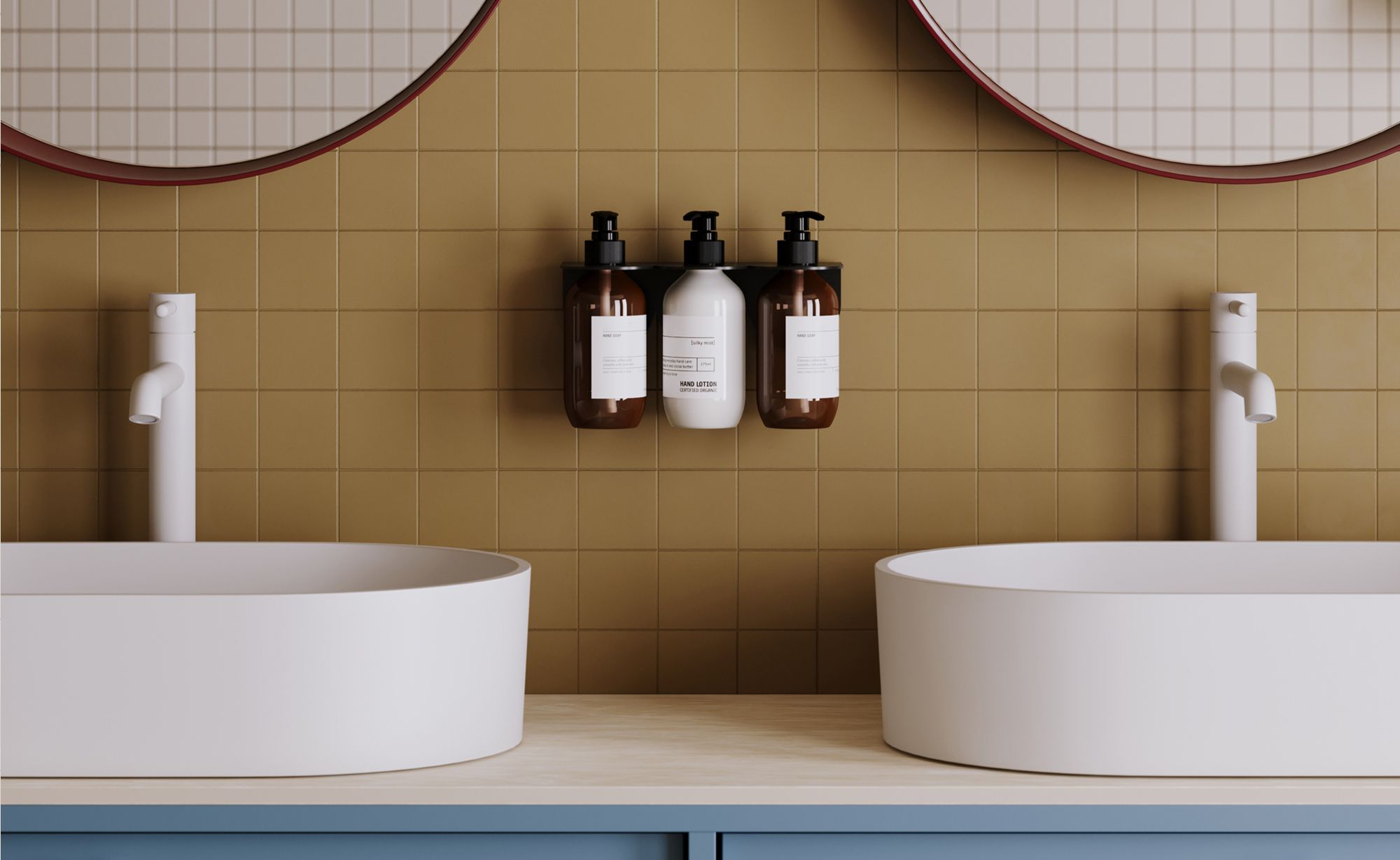 Support pour distributeur de savon triple LAYERS LAY92
