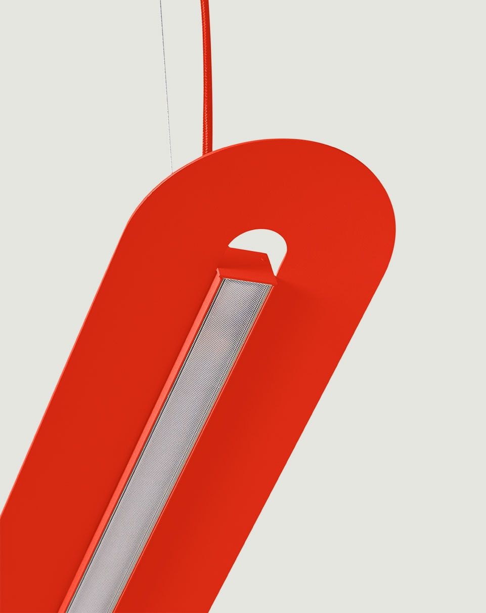 SENKEI A Suspension rouge-orange