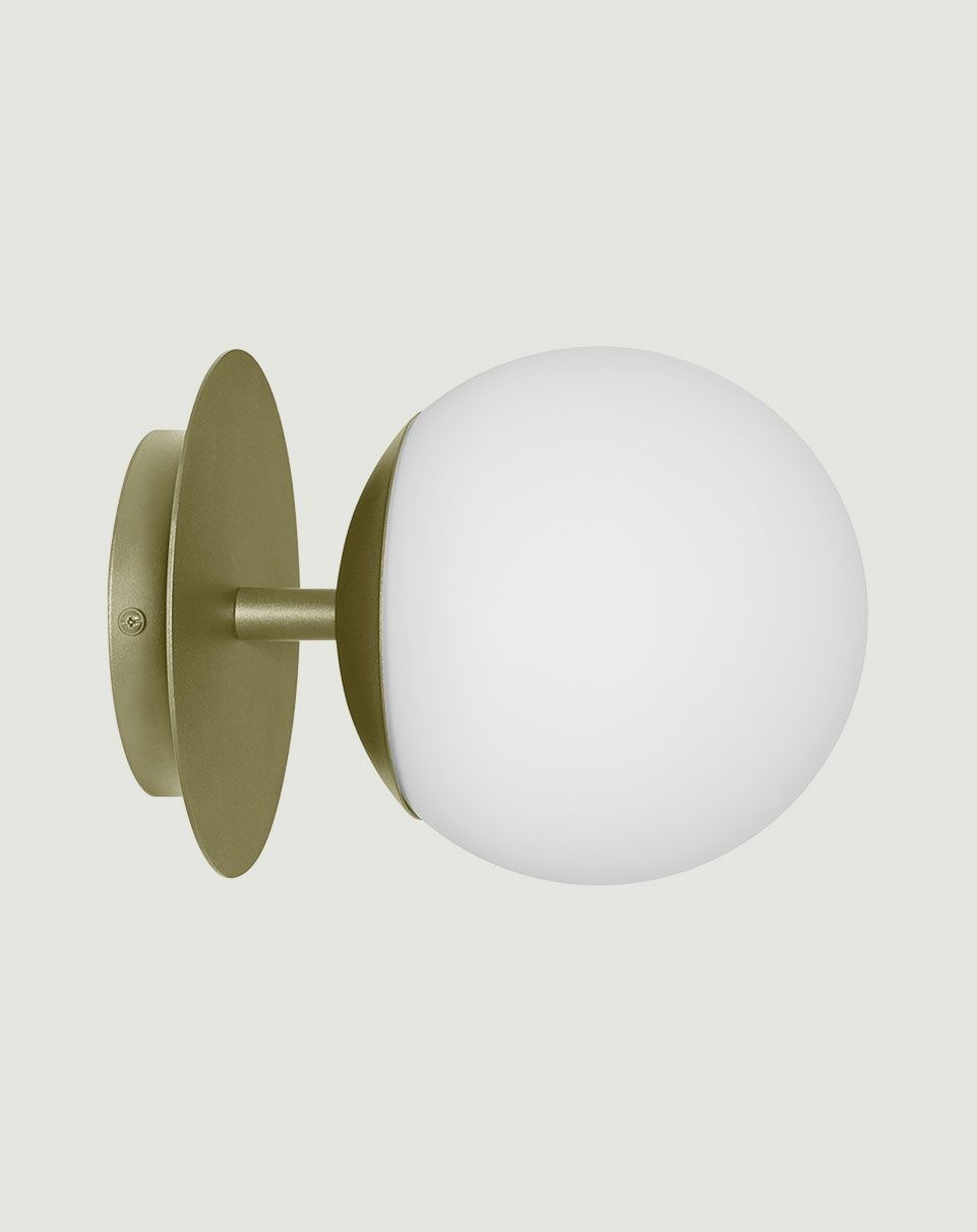 PLAAT C applique murale vert olive