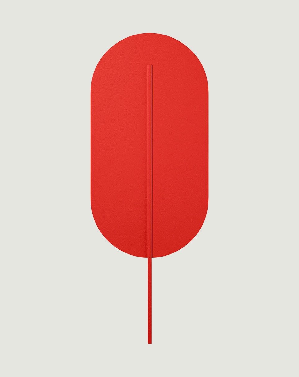 ROKKE lampe murale / applique murale rouge-orange