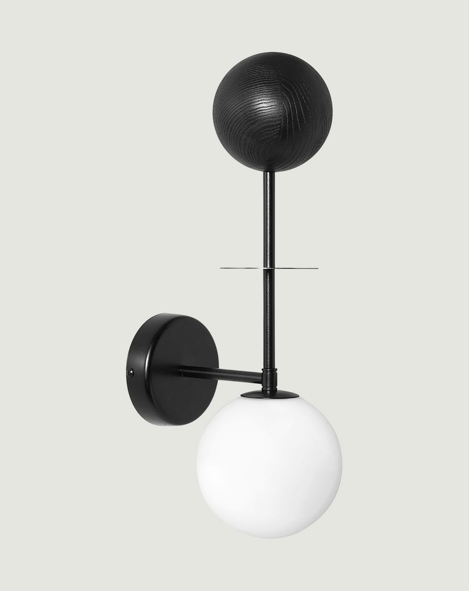 OIO B lampe murale / applique murale noire