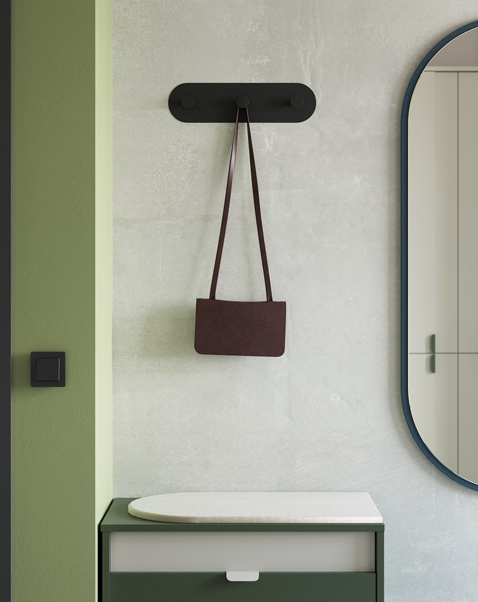 Cintre en acier LAYERS LAY85 41cm
Couleur : Noir