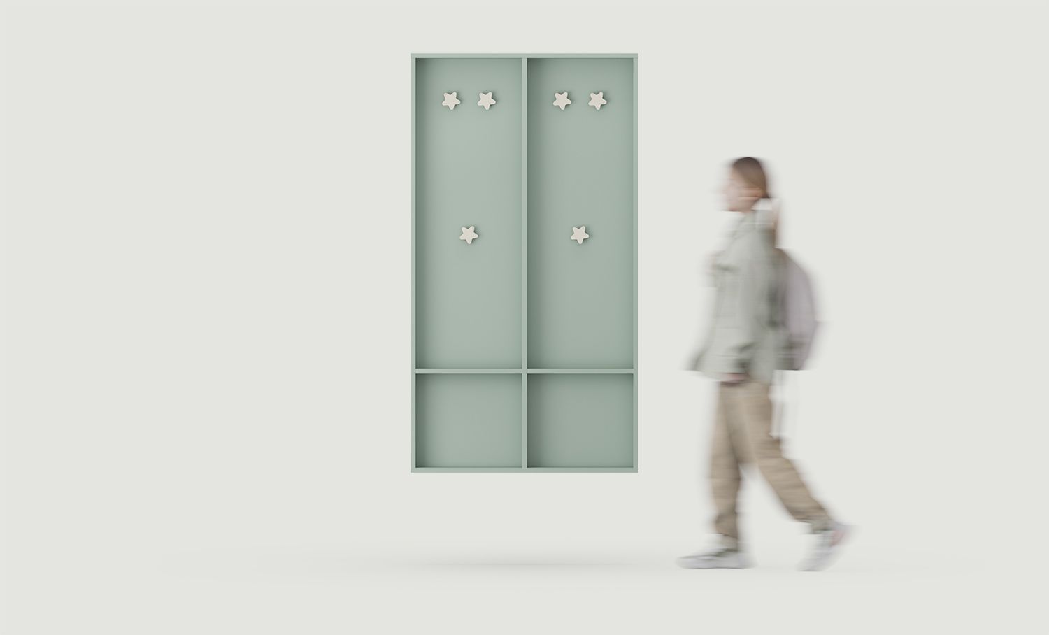 Porte-manteau intégration RAGNAR KIDS RA17K