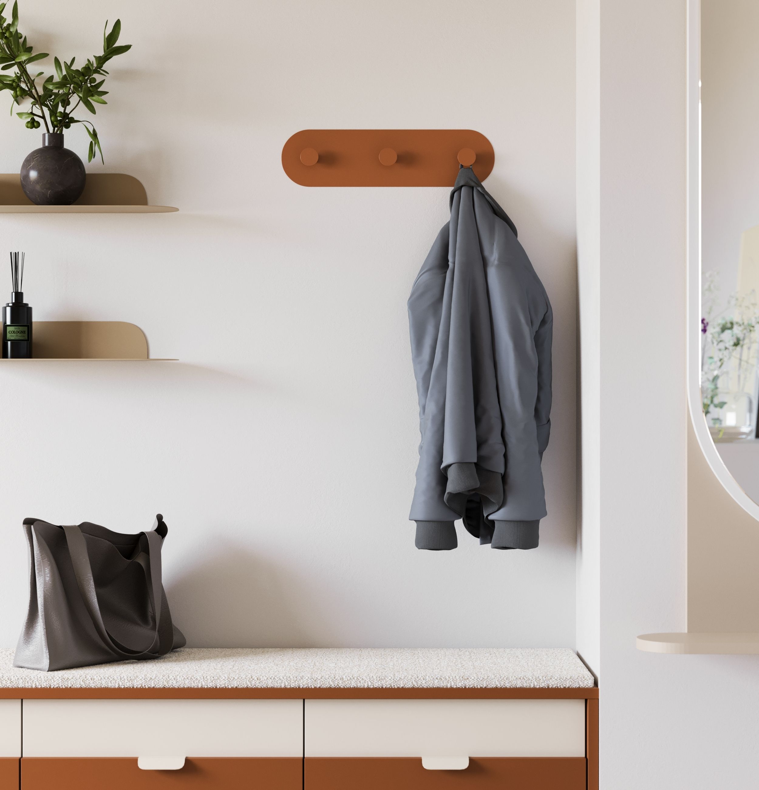 Cintre en acier LAYERS LAY85 41cm
Couleur : Sahara Deep