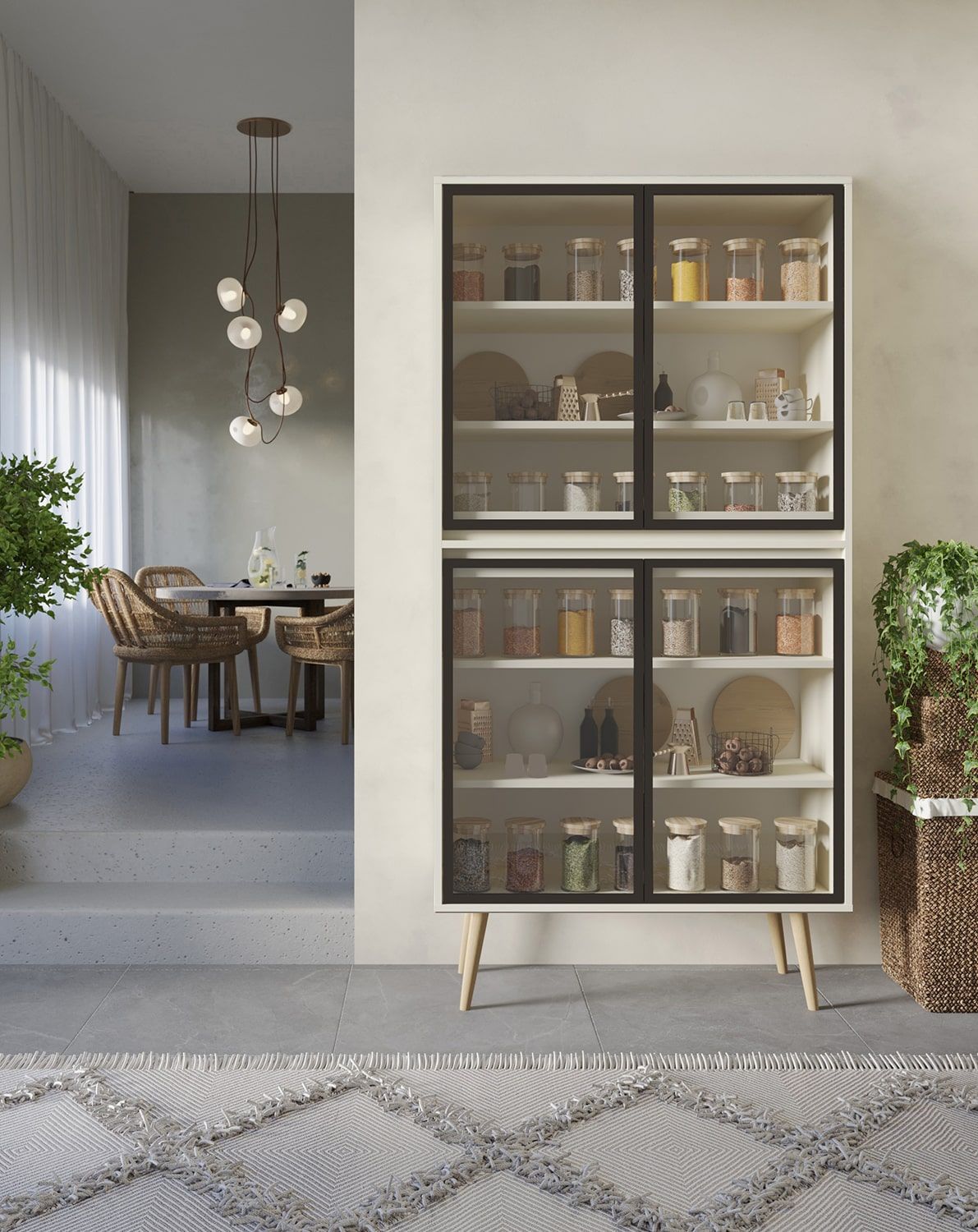 Vitrine FENRIS WF2
Couleur : Voie lactée
Pied : Rouleau Chêne huilé
Type de verre : Verre lisse