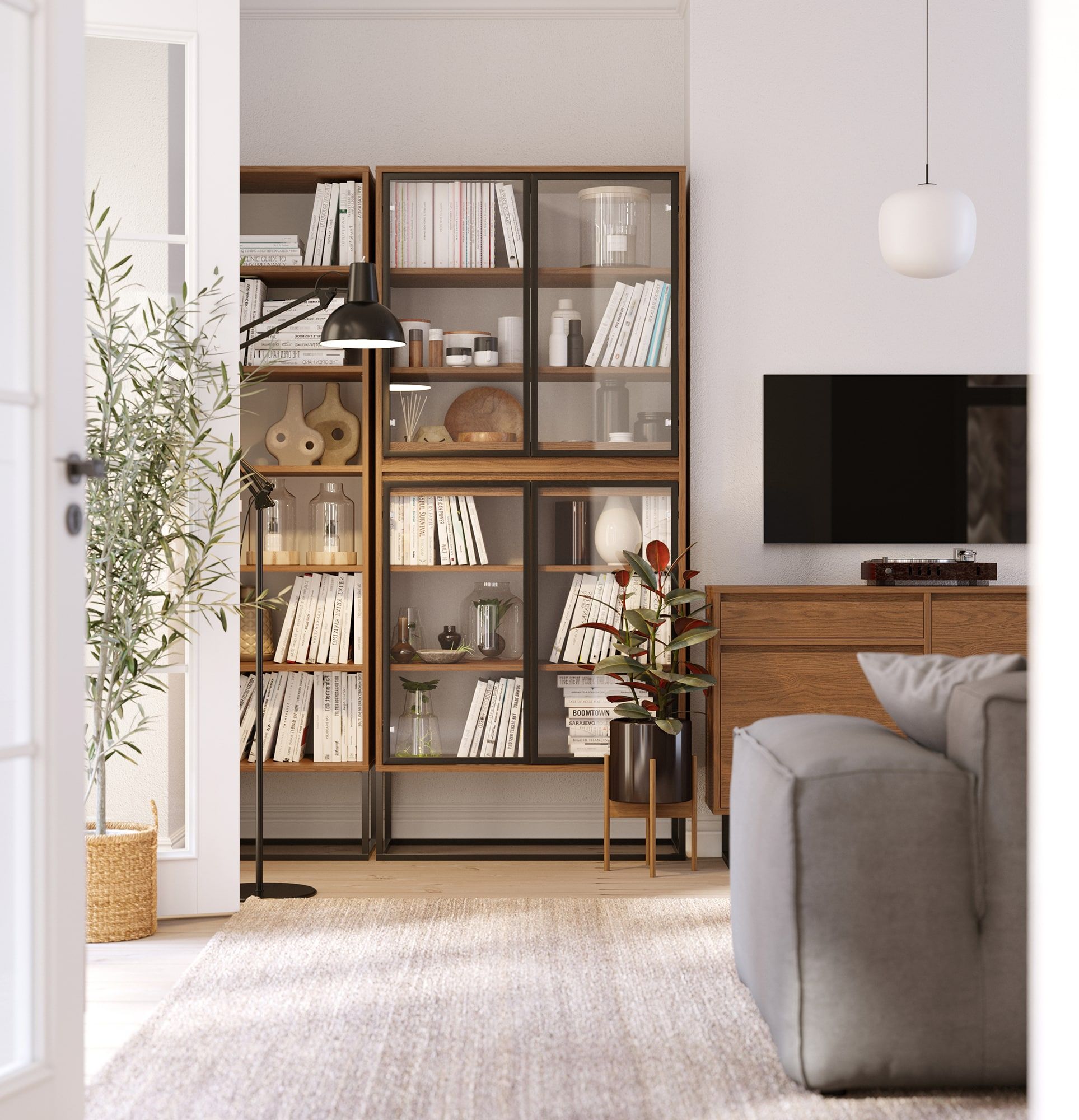 Armoire ODIS WO2
Couleur : Chêne rustique
Couleur des pieds : acier ODIS noir
Type de verre : Verre lisse