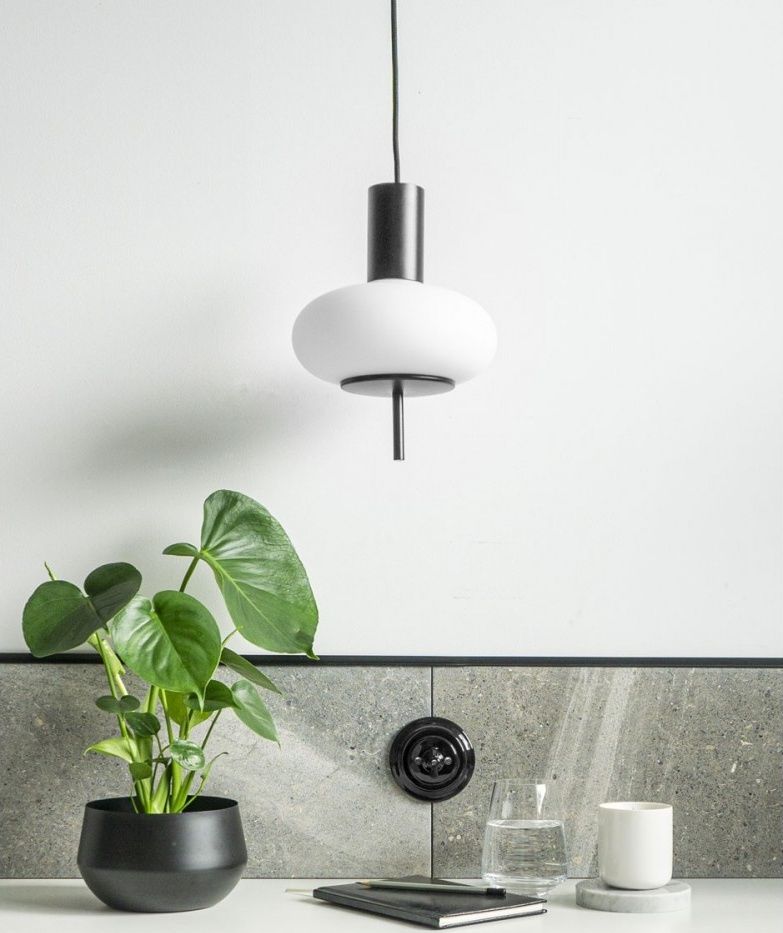 TORNI Lampe suspendue noire