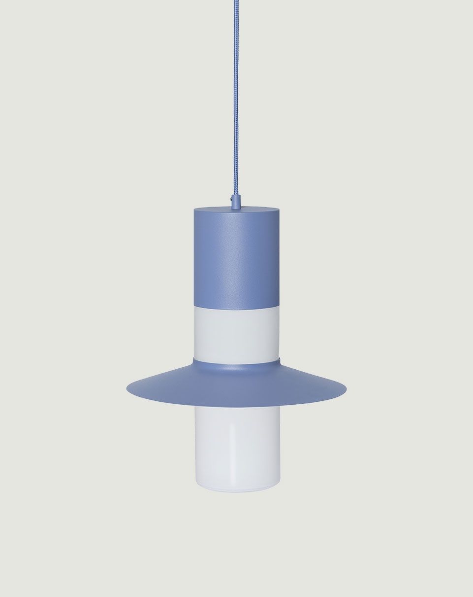 CAPONIO A Plafonnier bleu