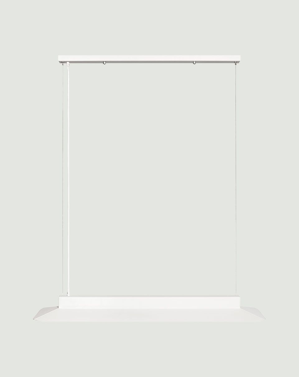 YOTTSU A Lampe suspendue blanche