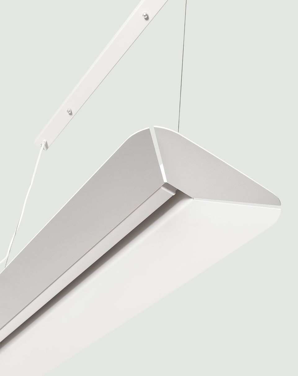 YOTTSU A Lampe suspendue blanche