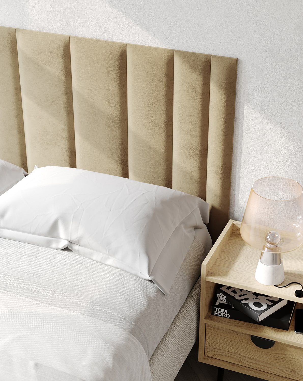 Ensemble de panneaux rembourrés 140cm ZPS1
Couleur du tissu d'ameublement : Velours 03