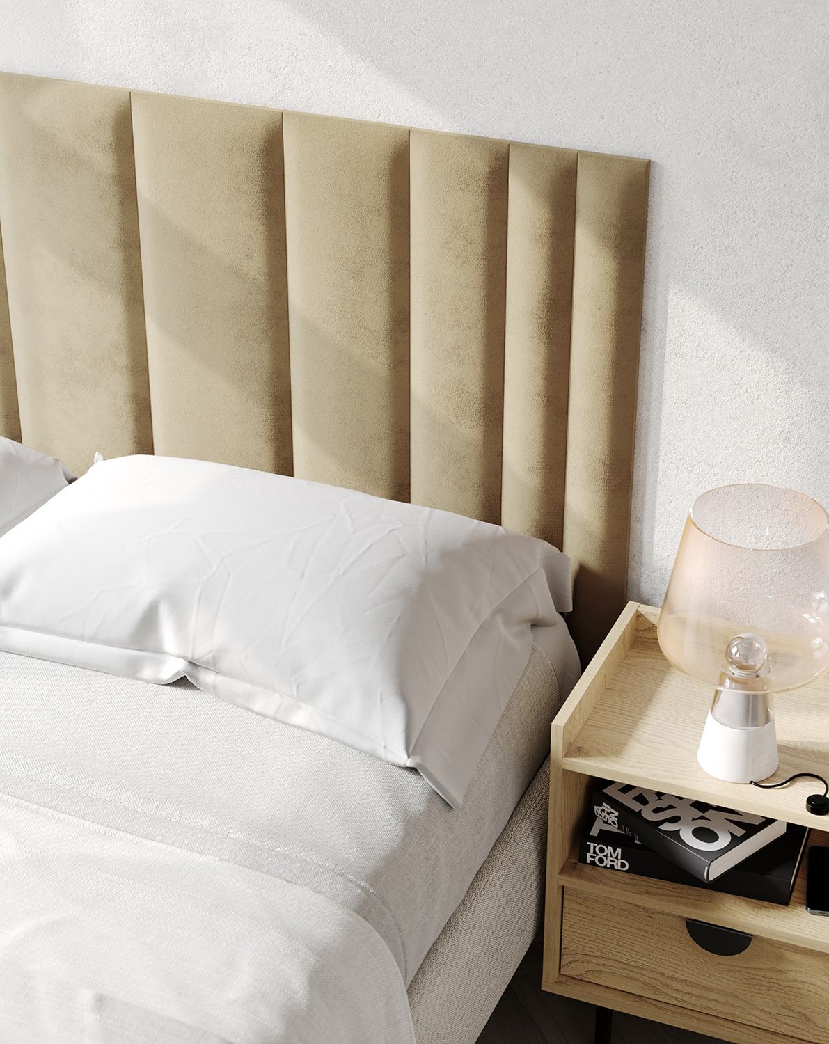 Ensemble de panneaux rembourrés 160cm ZPS2
Couleur du tissu d'ameublement : Velours 03
